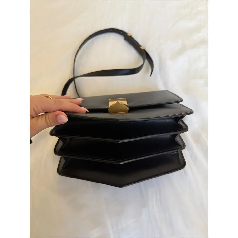 Alaïa Le Papa Small leather crossbody bag